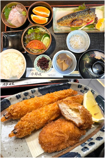 迫力満点の揚げ物や定食 ご満足いただけますよ「和食乃沙都使(さとし)」