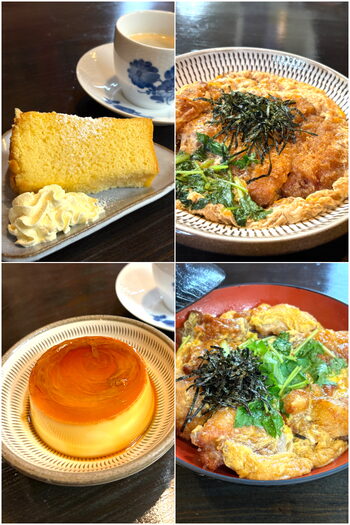 とりから丼やカツ丼は逸品!デザートもこだわっています◎「和食乃沙都使(さとし)」